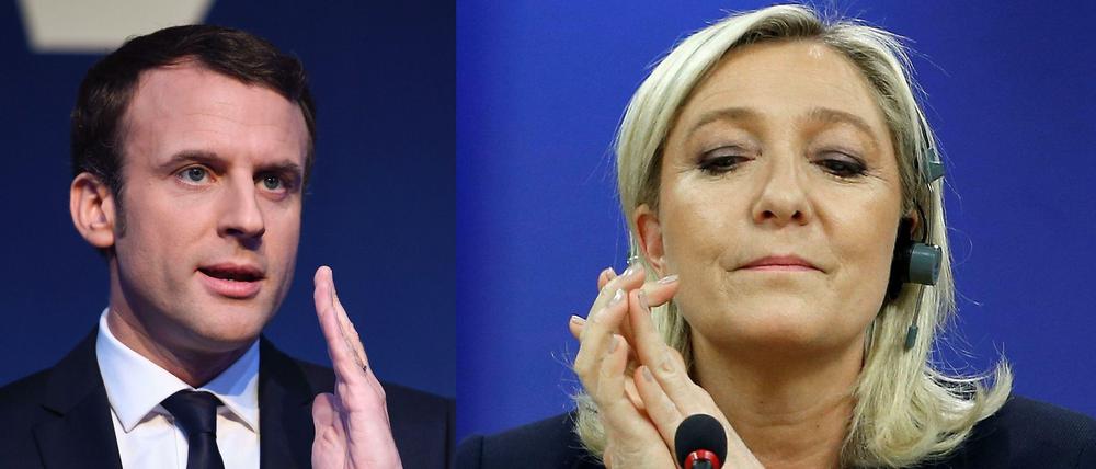 Macron wird Le Pen allmählich gefährlich.
