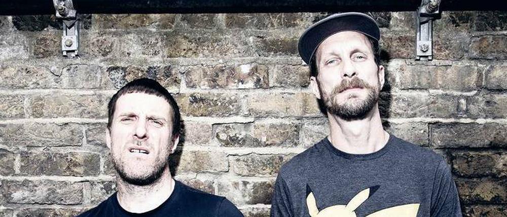 Minimalisten. Jason Williamson (links) und Andrew Fearn aus Nottingham sind seit elf Jahren die Sleaford Mods. 
