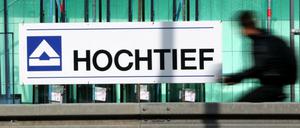 Deutschlands größer Baukonzern - hier eine Baustelle im niederrheinischen Moers - will sich nicht am Bau einer Mauer zwischen den USA und Mexiko beteiligen. 