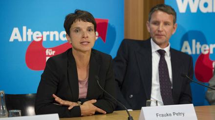 Zwei Durchschnittsdeutsche, sozialstrukturell gesehen. Frauke Petry und Björn Höcke. 