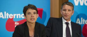 Zwei Durchschnittsdeutsche, sozialstrukturell gesehen. Frauke Petry und Björn Höcke. 