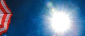 Sonnenbrille nicht vergessen!
