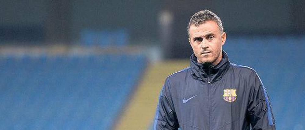 Genug gestritten. Luis Enrique mag nicht mehr bei Barça. 