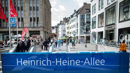 In der Altstadt von Düsseldorf.