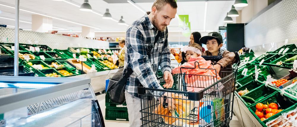Lebensmittel sind ein großer Kostenfaktor für Familien.