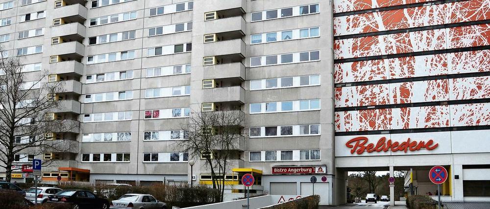 Die Hochhaussiedlung der Adler Group in der Angerburger Allee. 