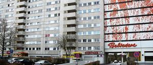 Die Hochhaussiedlung der Adler Group in der Angerburger Allee. 