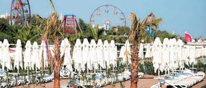 Beleibt: Badeorte in der Türkei sind, wie hier in Antalya