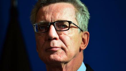 Bundesinnenminister Thomas de Maiziere (CDU).