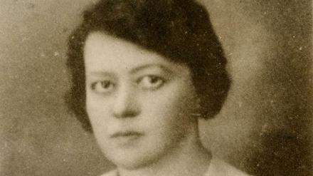 Die Poetin Debora Vogel, geboren 1900 Bursztyn im ehemaligen Österreich-Ungarn. 1942 wurde sie im Ghetto Lemberg erschossen.