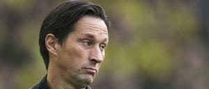 Die Niederlage gegen Dortmund war eine zu viel für Roger Schmidt. 