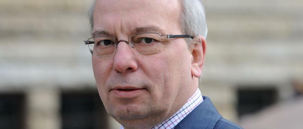 Der Bundesvorsitzende der Deutschen Polizeigewerkschaft (DPoIG), Rainer Wendt. 