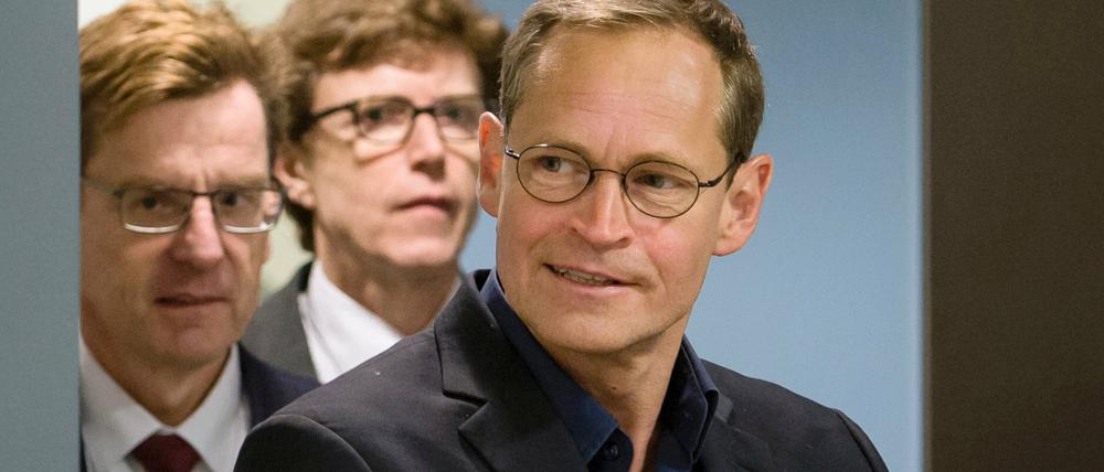 Karsten Mühlenfeld und Michael Müller sind ihre Jobs am BER los, Engelbert Lütke Daldrup übernimmt.