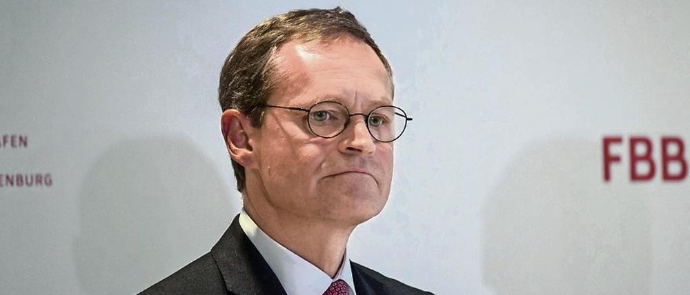 Letzte Amtshandlungen. Der Regierende Bürgermeister Michael Müller (SPD) gibt seinen Aufsichtsratposten beim BER auf.
