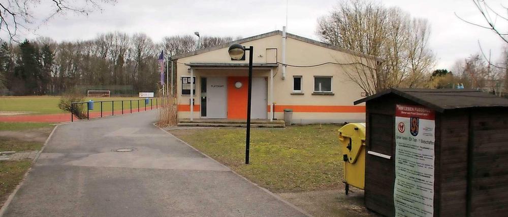 Auf das Umkleidegebäude in Weststaaken entfällt der größte Anteil der Sanierungsgelder.