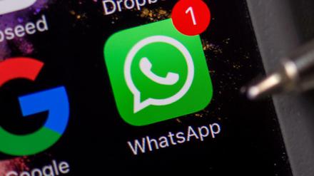 Weit verbreiteter Messenger: WhatsApp.