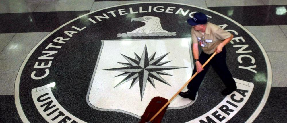 Das Foyer im CIA-Hauptquartier in Langley, Virginia.