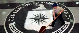 Das Foyer im CIA-Hauptquartier in Langley, Virginia.