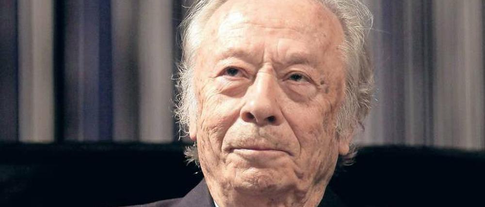 Der italienische Dirigent Alberto Zedda, 1928 - 2017