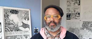 Mit der Neugier eines Kindes. Der amerikanische Comiczeichner Trenton Doyle Hancock, 42. 