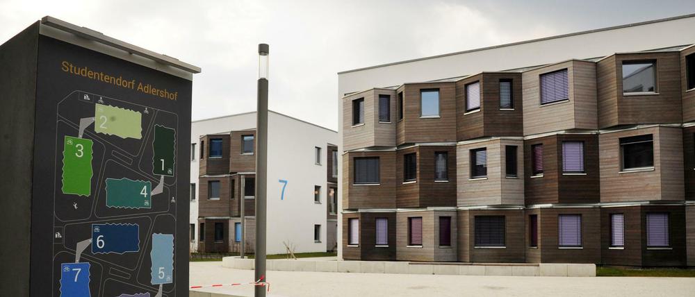 Das Studentendorf Adlershof - eine privat finanziertes Wohnheim für Studierende.