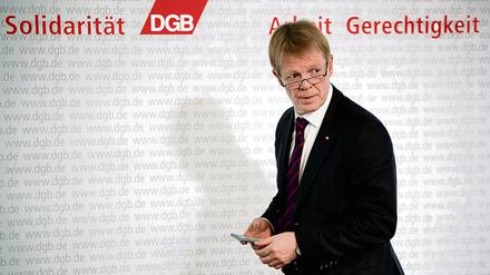 Reiner Hoffmann, Vorsitzender des Deutschen Gewerkschaftsbundes (DGB). 