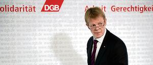 Reiner Hoffmann, Vorsitzender des Deutschen Gewerkschaftsbundes (DGB). 