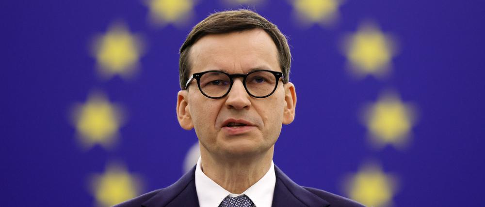 Polens Ministerpräsident Mateusz Morawiecki
