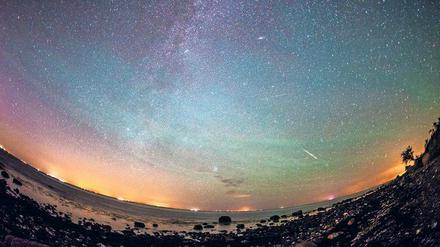 Den Alltag und die Sorgen dieser Welt hinter sich lassen: Das geht manchmal auch in der Heimatgalaxie. Von Fehmarn hat man eine tolle Sicht auf die Sterne. 