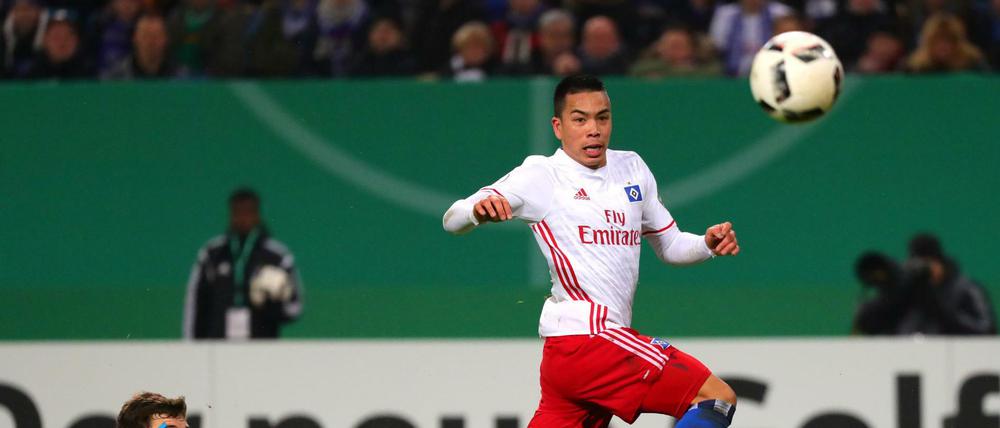 Bobby Wood soll dafür sorgen, dass der HSV seine Serie gegen Borussia Mönchengladbach ausbaut. 