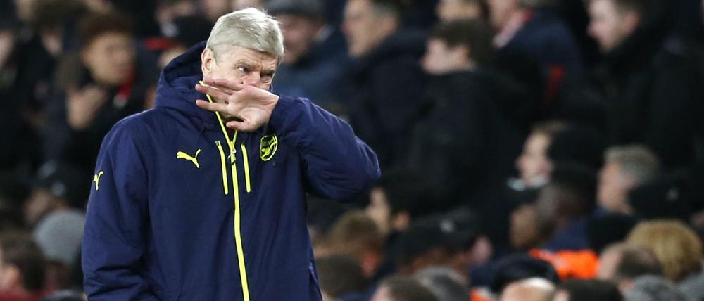 Arsène Wenger ist bei Arsenal nicht mehr gut gelitten.
