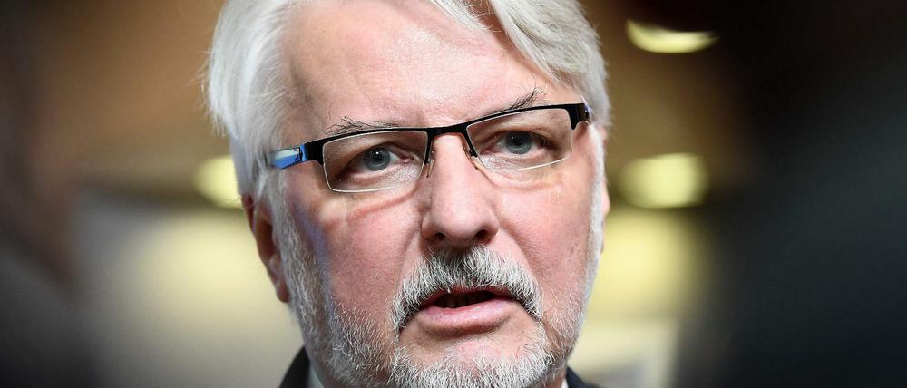 Polens Außenminister Witold Waszczykowski.