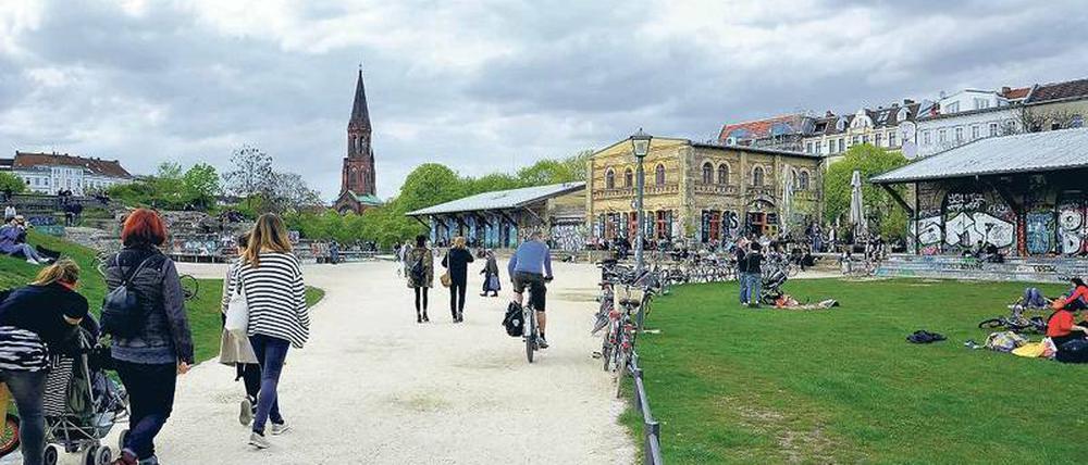 Weniger soll mehr sein. Im Görlitzer Park setzt die Politik in Zukunft auf seltenere Kontrollen.