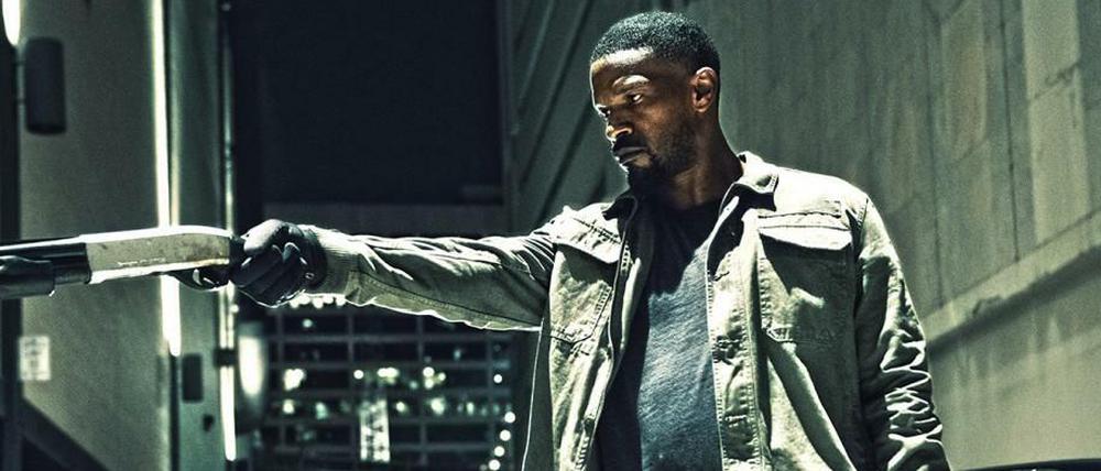 Virile Potenz. Der Polizist Vincent (Jamie Foxx) und seine Schrotflinte.