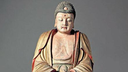 Zum Niederknien. Großer Buddha aus China. Preis: 1 Million Euro.