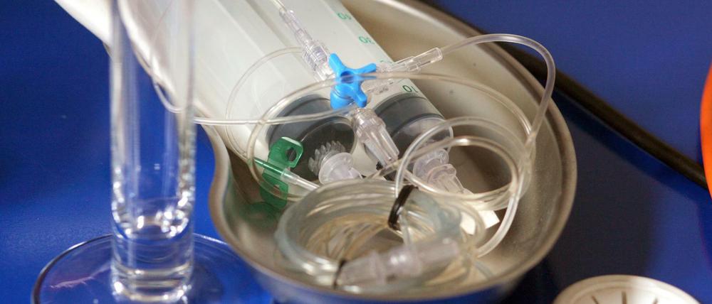 Spritzen für den Suizid: Schwer kranke, sterbewilligen Patienten dürfen eine tödliche Dosis Betäubungsmittel erhalten.