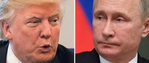 Donald Trump und Wladimir Putin.