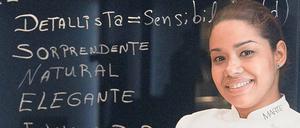 Von der Küchenhilfe zur Küchenchefin. María Marte, 41, ist stolz auf ihre beiden Michelin-Sterne. Foto: Editorial Planeta/dpa