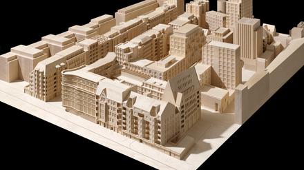 Neben dem Heizkraftwerk Charlottenburg ist dieses Wohnquartier geplant. 