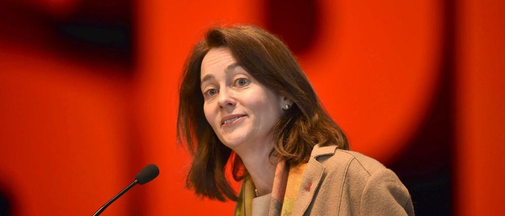 Die Generalsekretärin der Bundes-SPD, Katarina Barley