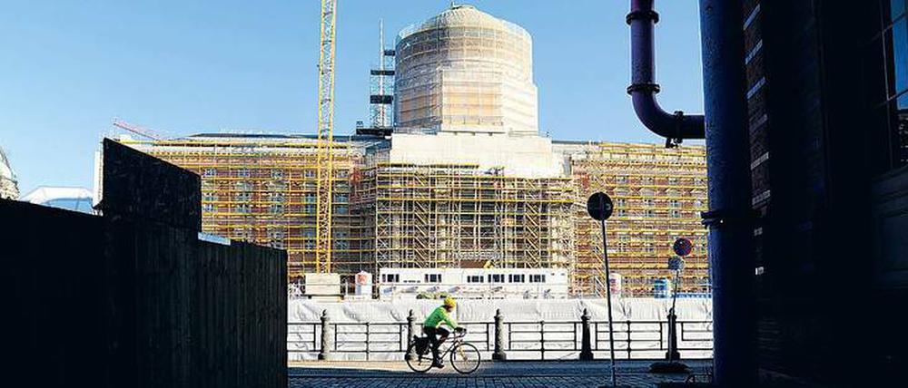 Berlins größte Baustelle, das Schloss, ist auf Spenden angewiesen. Trotzdem verzichtet der Bauherr erst mal auf Geld aus Baden-Württemberg.