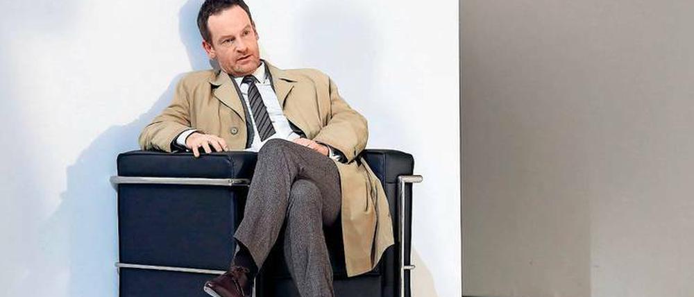Treffer. Jörg Hartmann als Dr. Bernhardi in der Schaubühne.