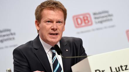 Finanzvorstand Richard Lutz.