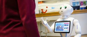 Roboter Pepper im Einsatz