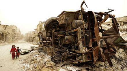 Inmitten des Krieges: Kinder im Norden von Aleppo