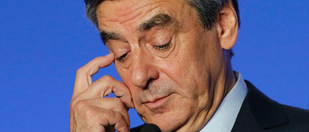 François Fillon ist durch eine Scheinbeschäftigungsaffäre um seine Ehefrau unter massiven Druck geraten. 