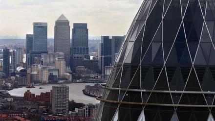 Die Skyline von London.