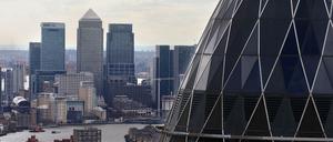 Die Skyline von London.