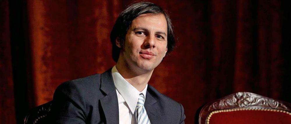 Liebt große Gesten. Der Dirigent Teodor Currentzis, 45.