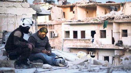 In den Trümmern des eigenen Lebens. Szene aus „Die letzten Männer von Aleppo“. 